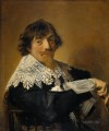 Retrato de un hombre posiblemente Nicolaes Hasselaer Siglo de Oro holandés Frans Hals